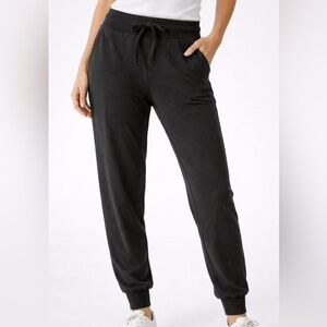 Cozy Earth Charcoal Bamboo Joggers Women’s L Luxury Lounge Drawstring Pocket